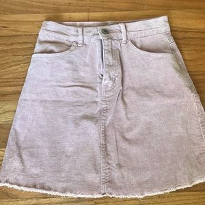 Rose pink colored brandy Melville mini skirt